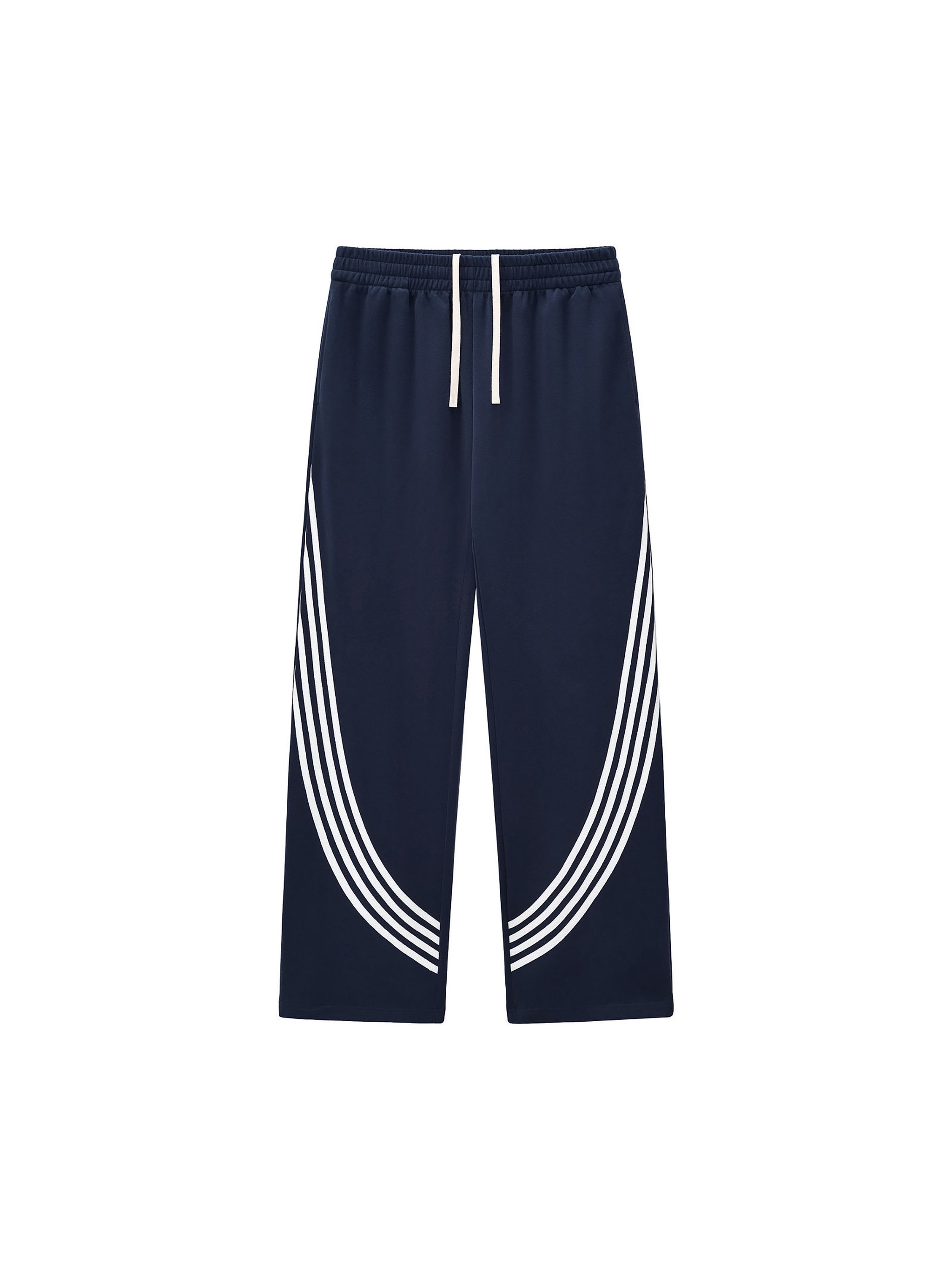 BCK Curved Stripe Straight Sweatpants