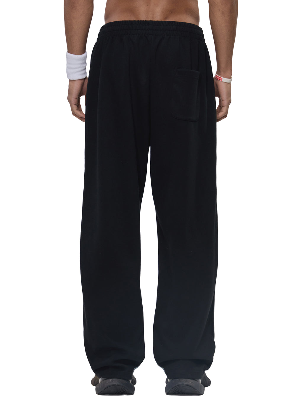 BCK Curved Stripe Straight Sweatpants