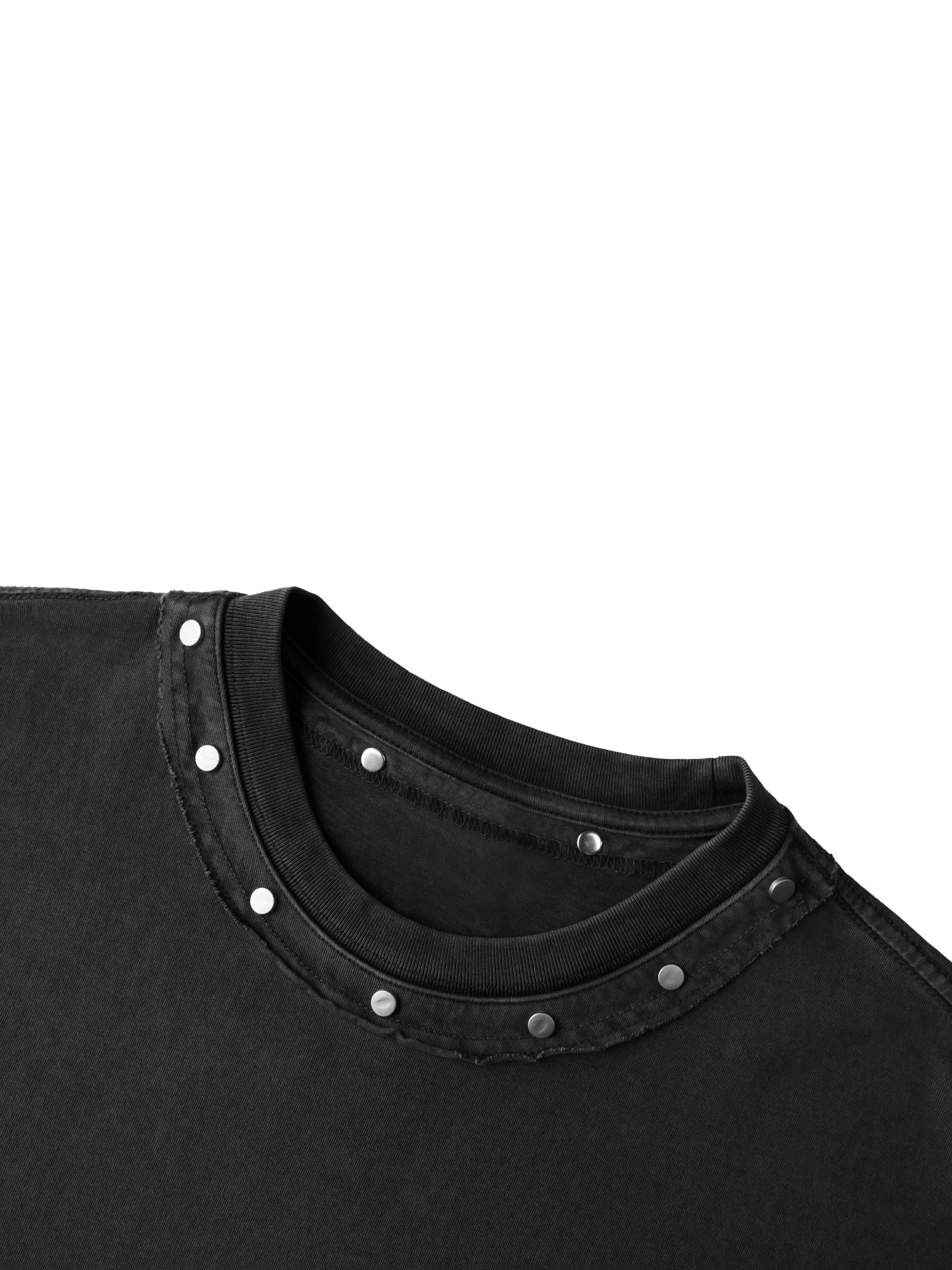 BCK Boxy Studded T-Shirt