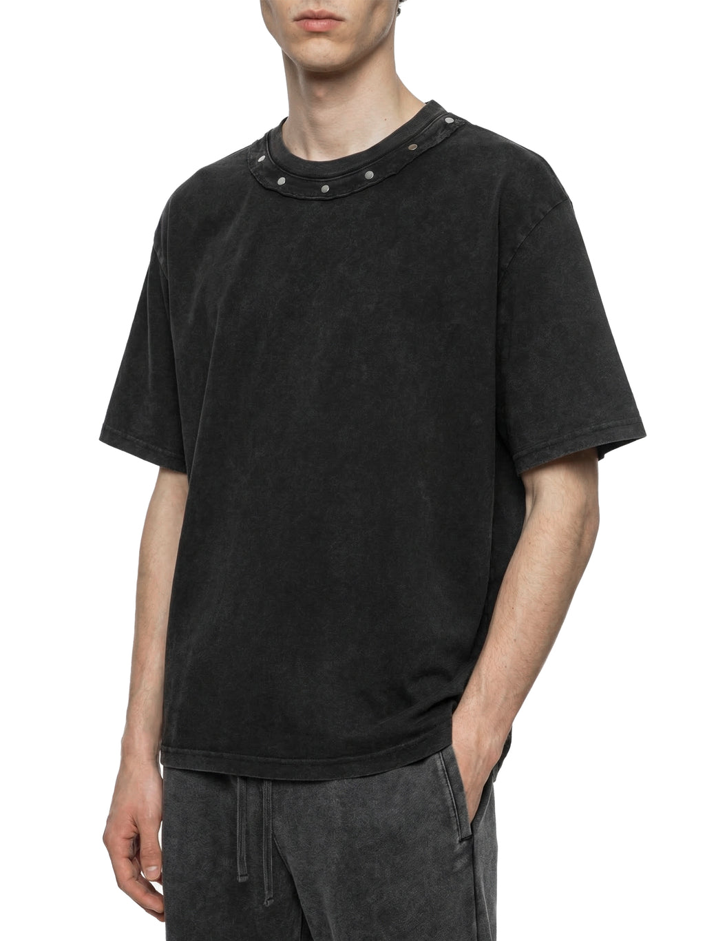 BCK Boxy Studded T-Shirt