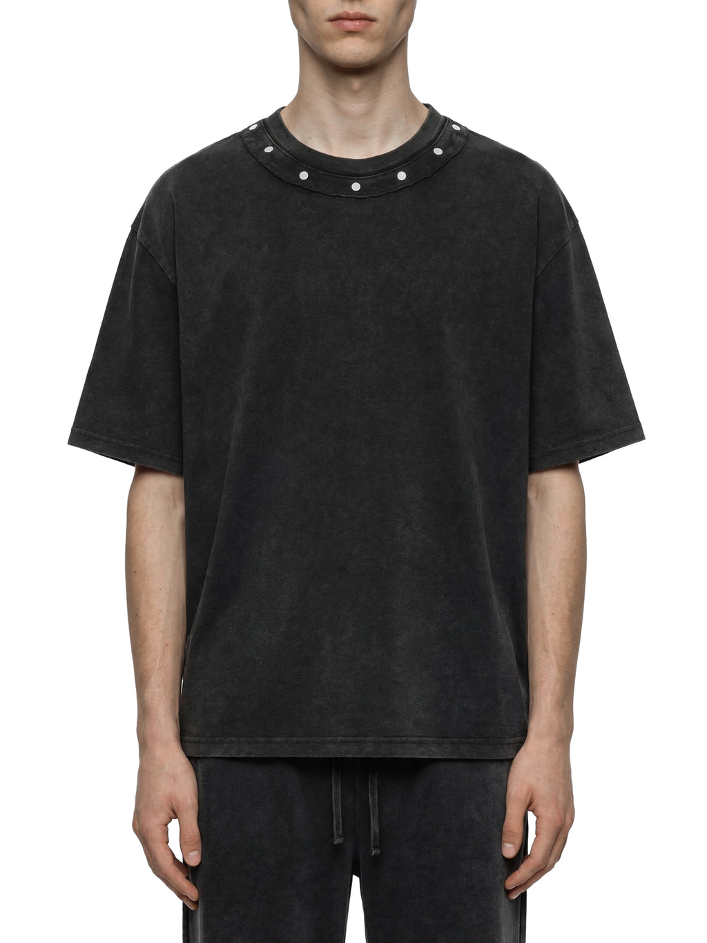 BCK Boxy Studded T-Shirt