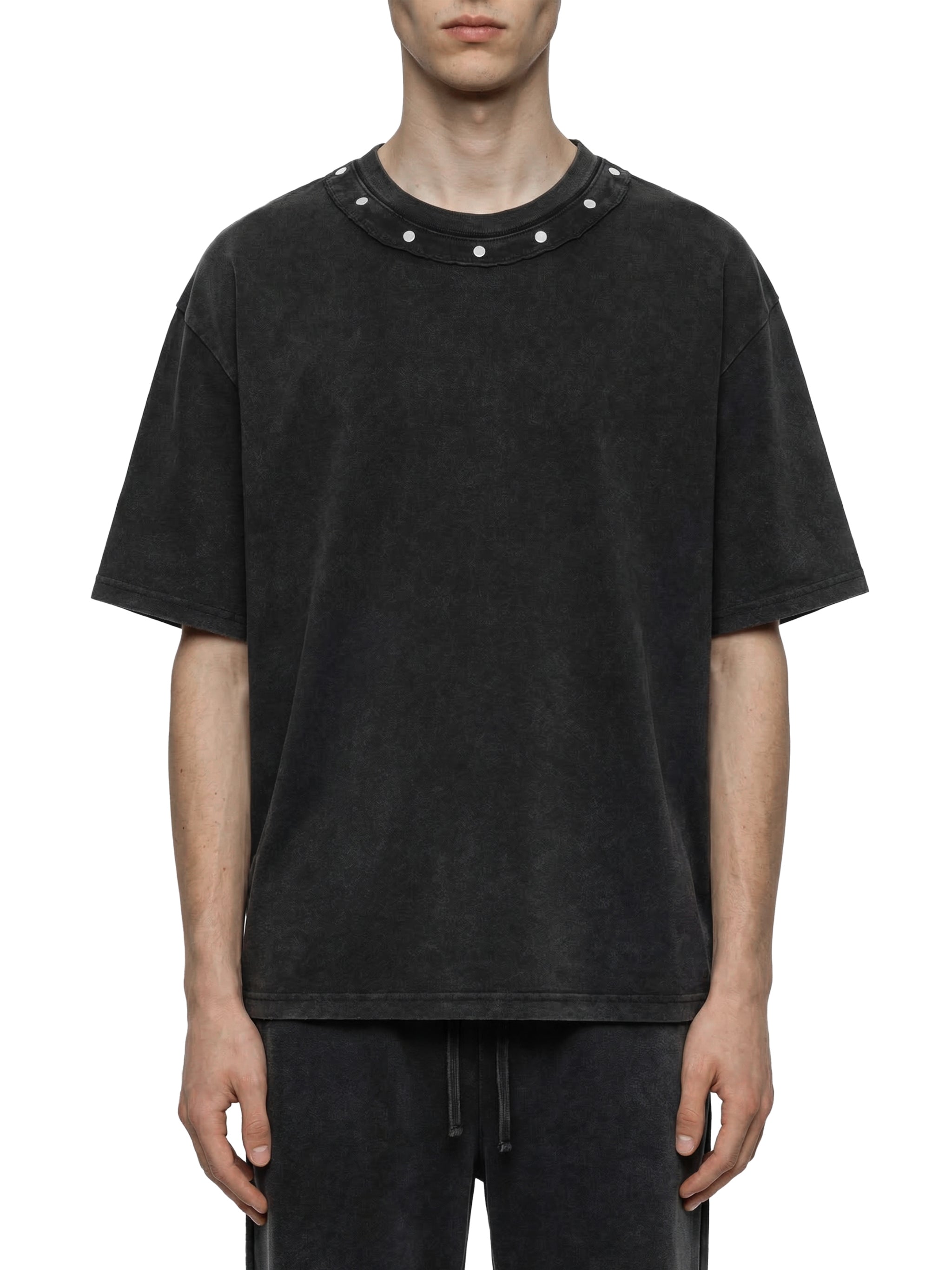 BCK Boxy Studded T-Shirt