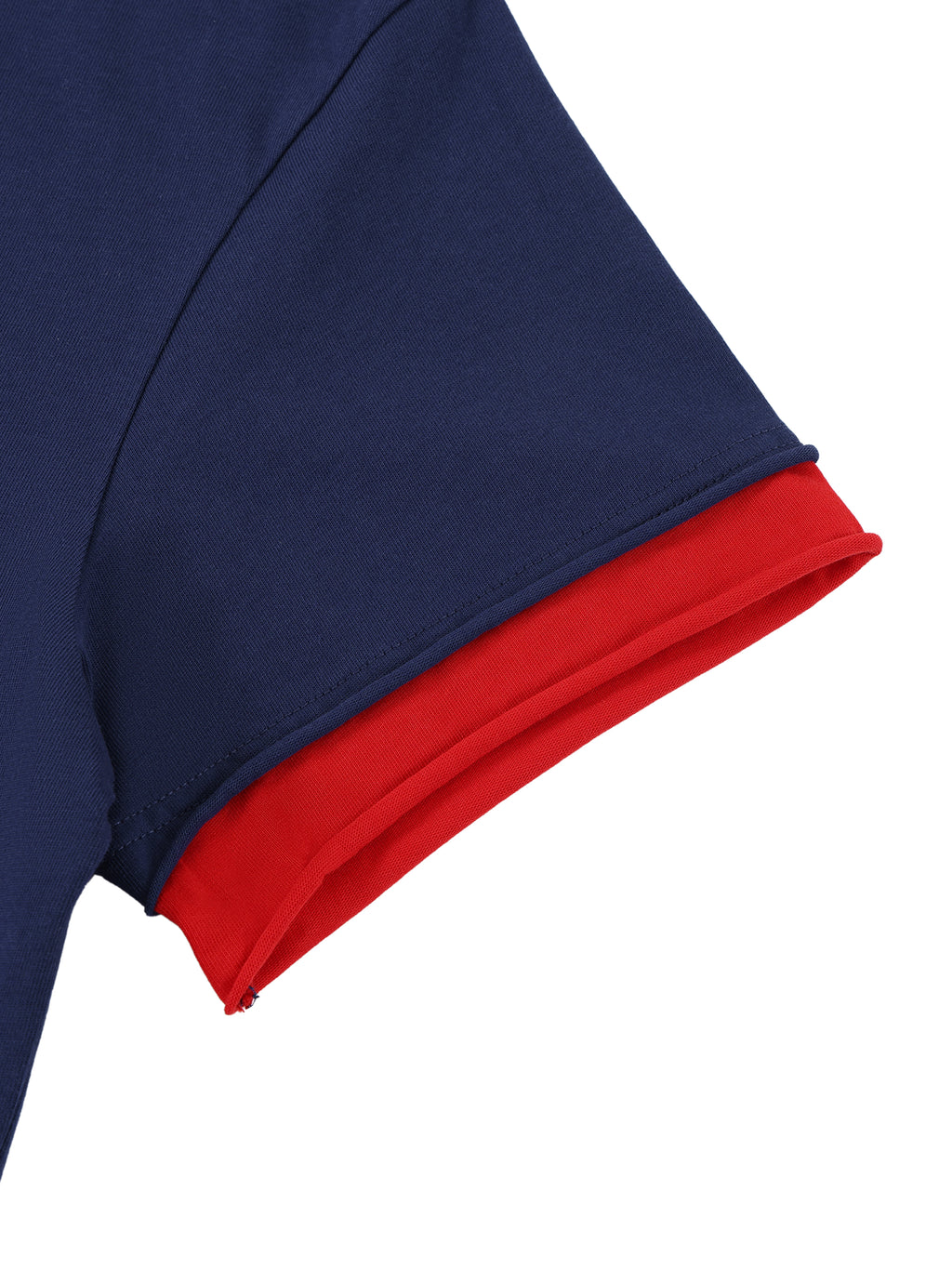 BCK Boxy Color Block T-Shirt
