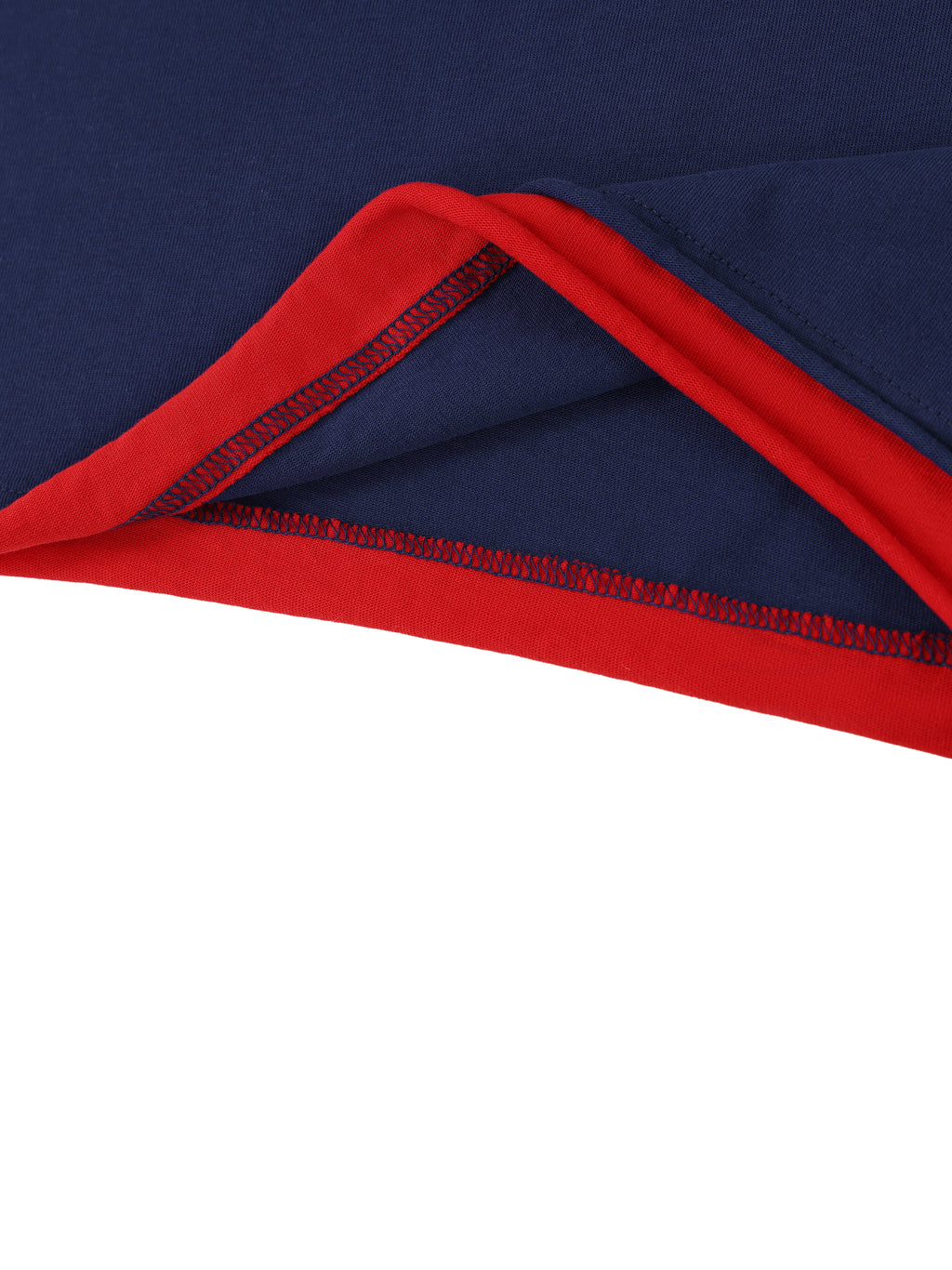 BCK Boxy Color Block T-Shirt