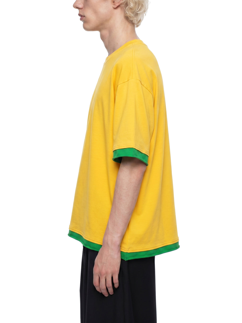 BCK Boxy Color Block T-Shirt