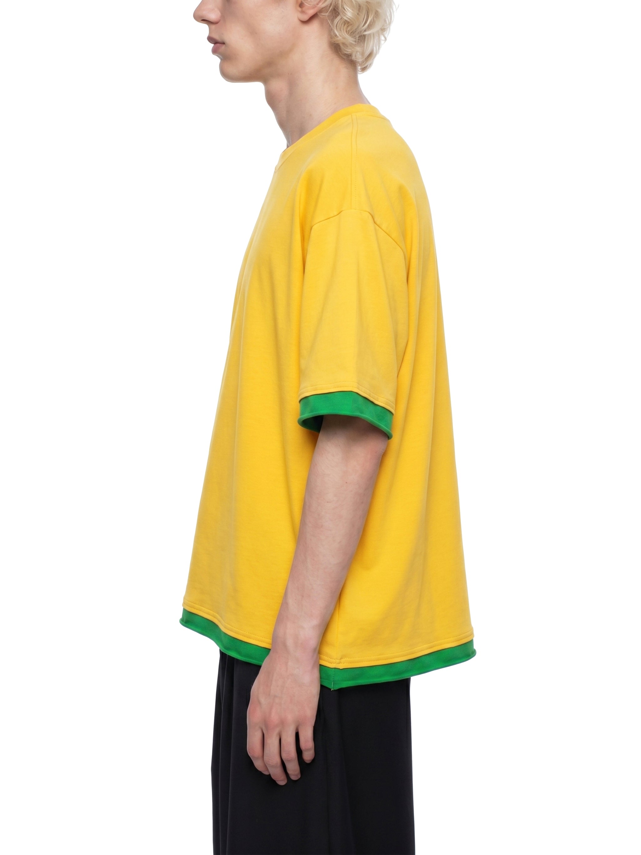 BCK Boxy Color Block T-Shirt