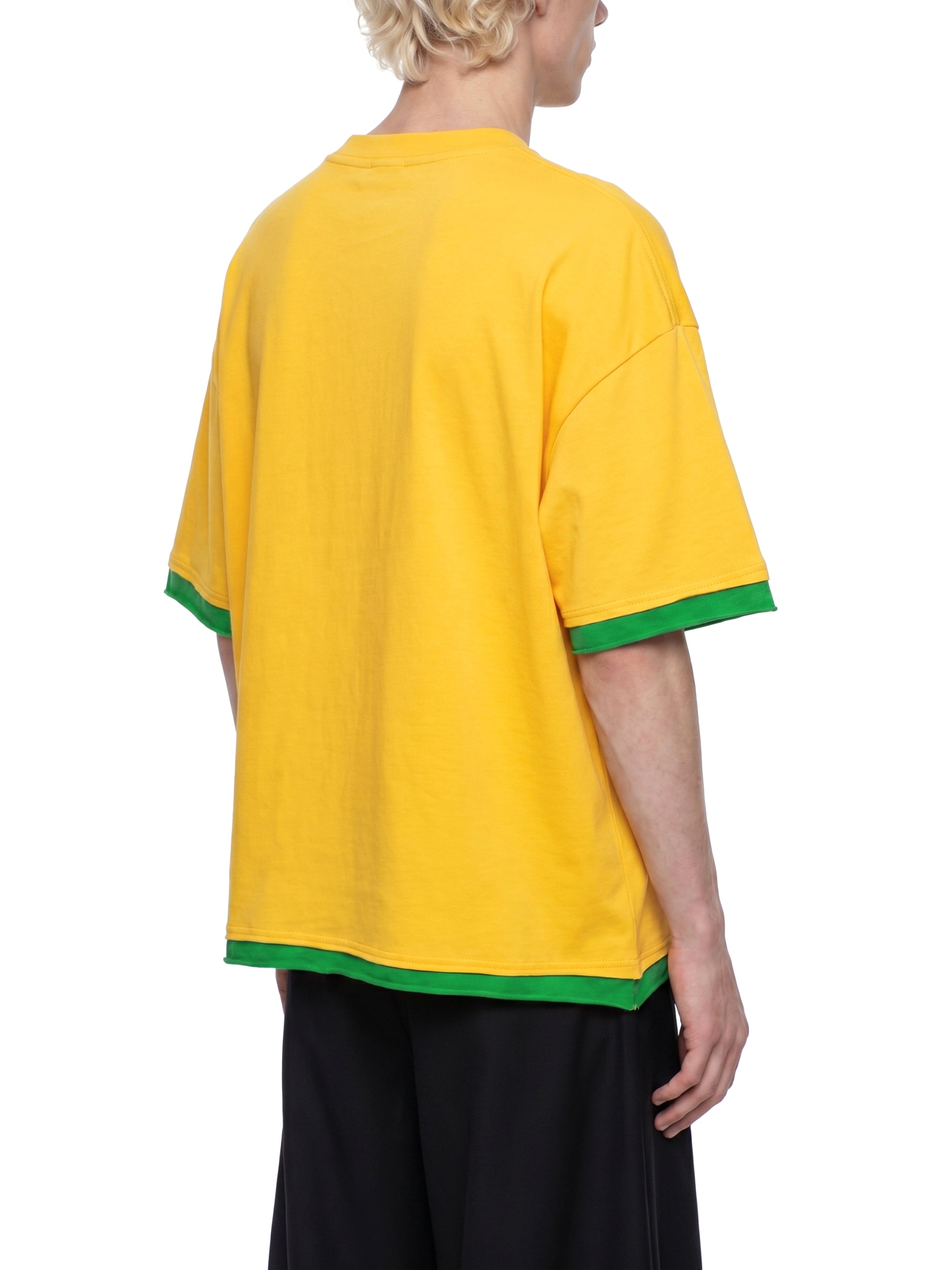 BCK Boxy Color Block T-Shirt