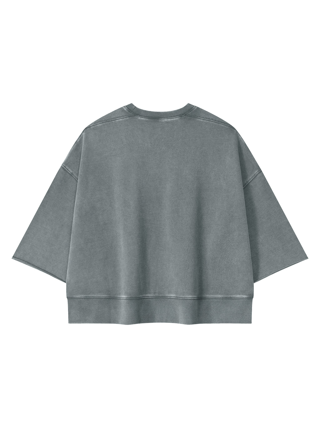 BCK Boxy Raw Edge T-Shirt